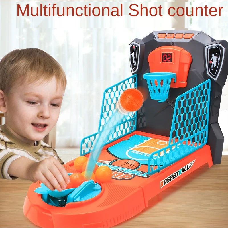 Sports Children's Board Games Finger Basketball Football Bowling Interactive Parent-child Indoor Multifunctional Shootingmachine