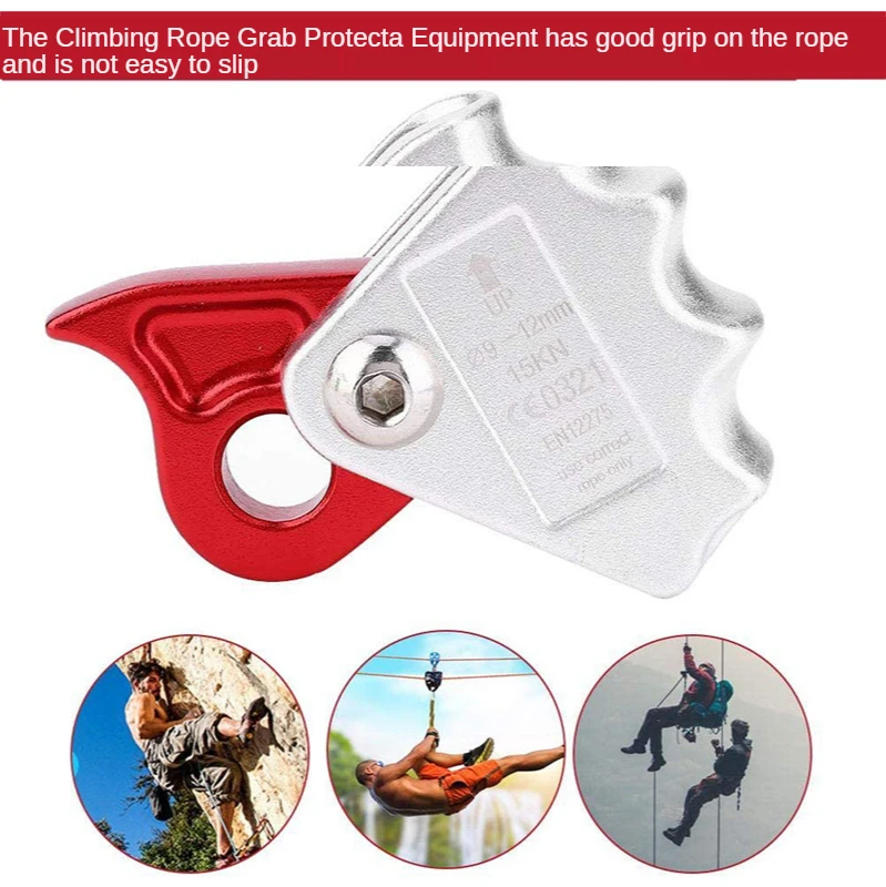 

1pc Duty Rock Tree Arborist Mountaineering Rock Climbing Rope Grab Protecta Equipment Outdoor Tools