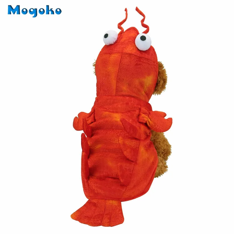 1pc As Picture Mogoko, новинка, 1 костюм лобстера для собак и кошек, платье для косплея на Хэллоуин, Красная толстовка с капюшоном для щенков, теплая одежда, Размеры S/M/L/XL на выбор - Цвет: 1pc As Picture