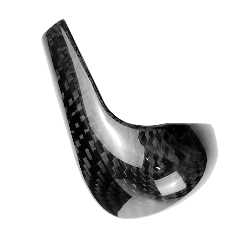 Углеродное волокно Авто ручка переключения передач Черная отделка с элегантным