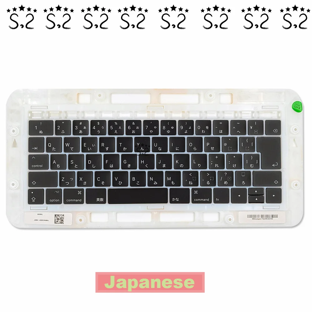 Колпачки для клавиатуры A1706 A1707 Macbook Pro Retina 13 дюймов 15 сменные клавиши 2016 2017