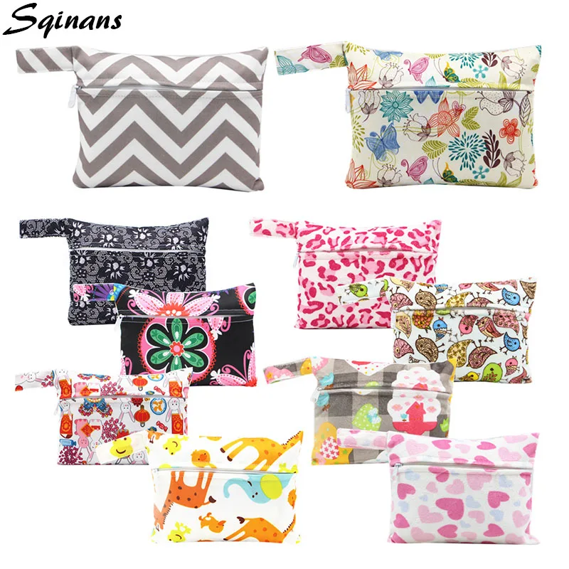 Женская многоразовая моющаяся влажная сумка для менструальных прокладок