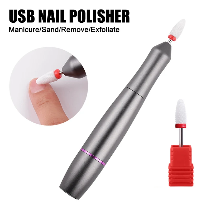 

500-15000 RPM Electric Nail Drill Machine Cutter Set for Manicure Nail Tips Pedicure File SK88