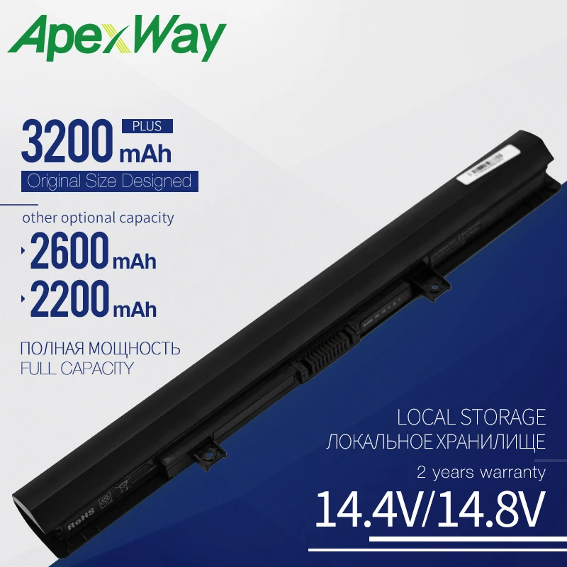 Аккумулятор Apexway для ноутбука 4 ячейки PA5185U ноутбуков и с возможностью