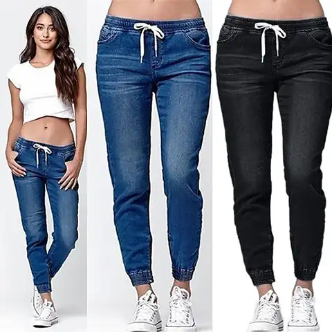 Jeans  Woman Jeans Women's Jeans Pants Women's Jeans for Women High Waist Jeans Autumn Pencil Pants  Loose Ccowboy Pants