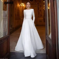 fivosle plus size beach wedding dresses boho with belt 2022 simple sleeves floor length vestido de novia bride wedding gowns