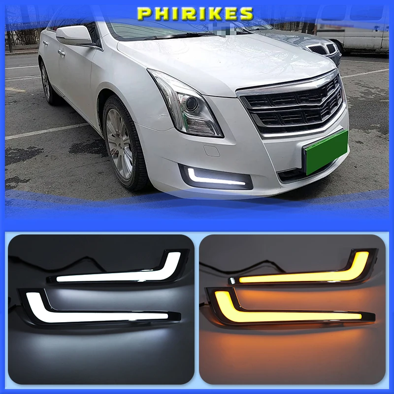 

Дневные ходовые огни для Cadillac XTS 2013-2017, 2 светодиодный т.