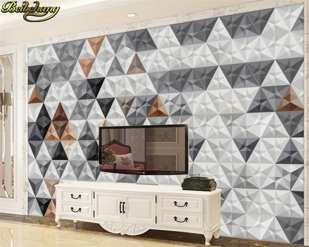 Beibehang пользовательские обои роспись современный минималистичный скандинавский