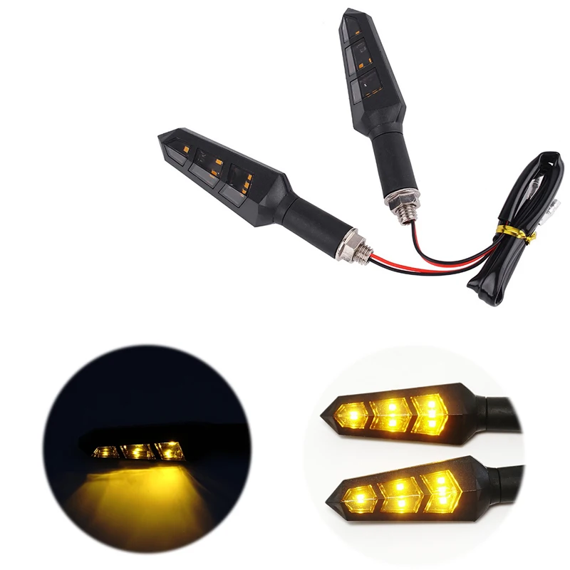 2/4 шт 12V 6LED мотоцикл указатель поворота мигалка Универсальный для мотокросса