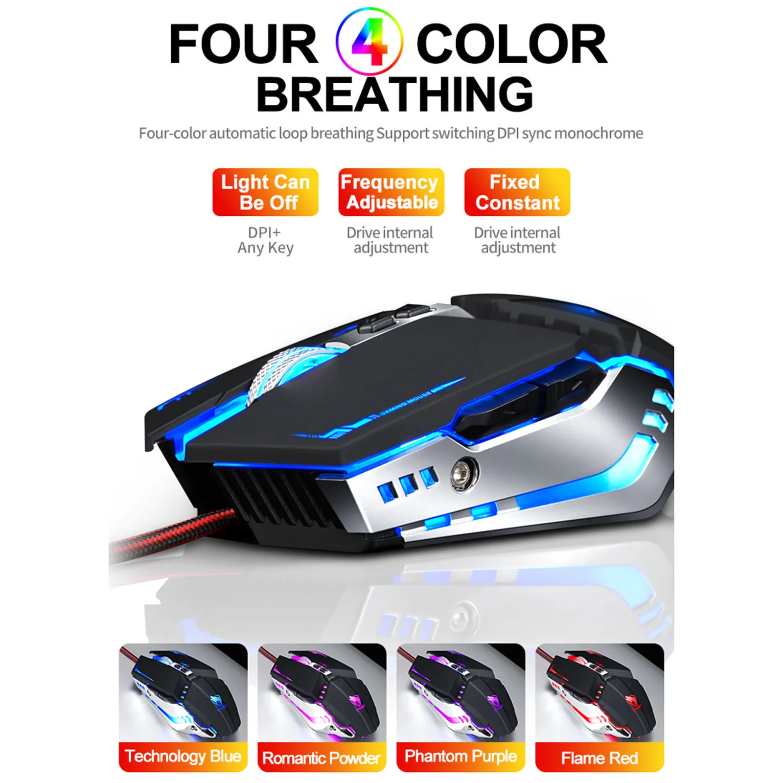 Проводная оптическая игровая мышь A4tech Bloody V 7 Usb 3d 3200 точек/дюйм 8 клавиш |