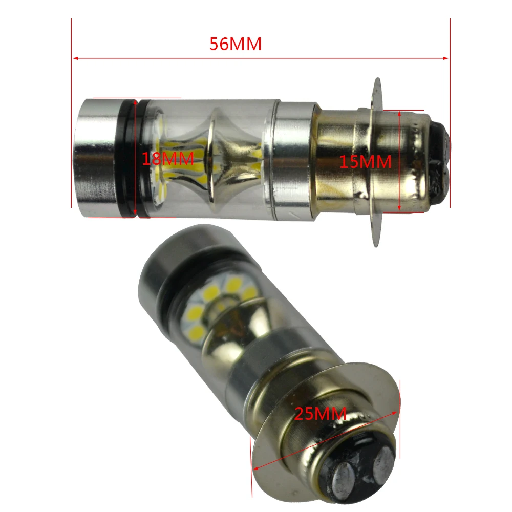 

FLYPIG H6 100W 6000K White Headlight Fog Light Driving Bulb LED For Yamaha YFZ350 YFZ450 GRIZZLY RAPTO Honda TRX ATV Quad