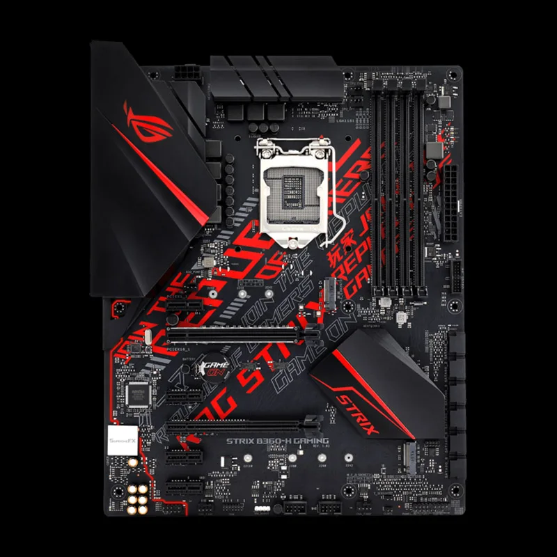 Материнская плата Asus ROG STRIX для настольных игр материнская Intel B360 LGA 1151 киберспорта