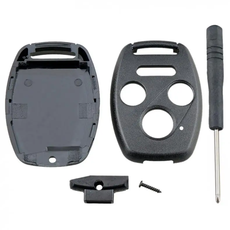 3+1 Buttons Replacement Car Remote Key Shell Case with Screwdriver No Chip Fit for Honda Accord Civic Ex | Автомобили и мотоциклы