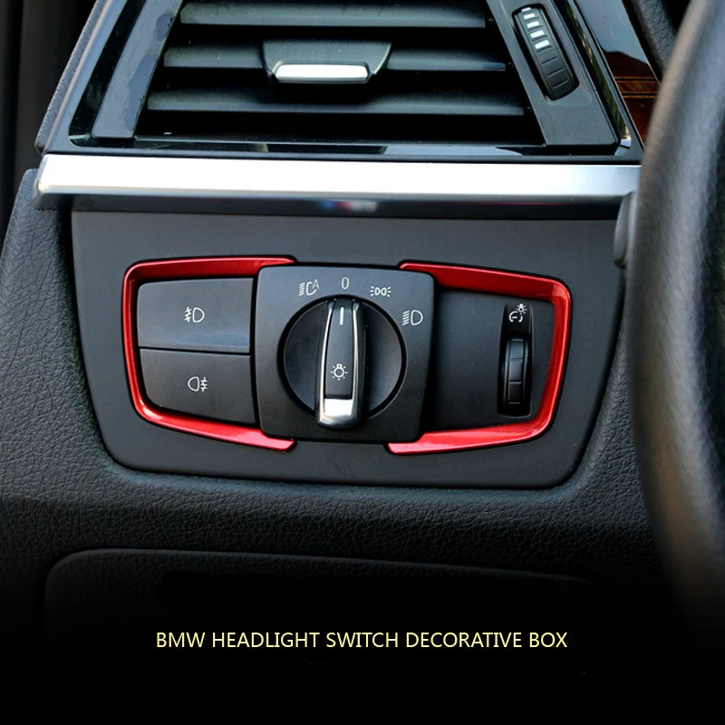 1 шт. стикер автомобиля хром интерьера автоматического включения света фар рамки