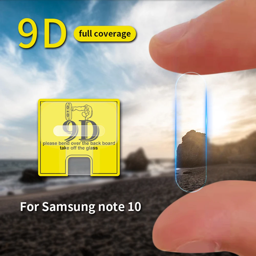 Ультратонкая задняя защитная пленка 9D для объектива камеры Samsung Galaxy Note 10 Plus 9 8 J4 J6