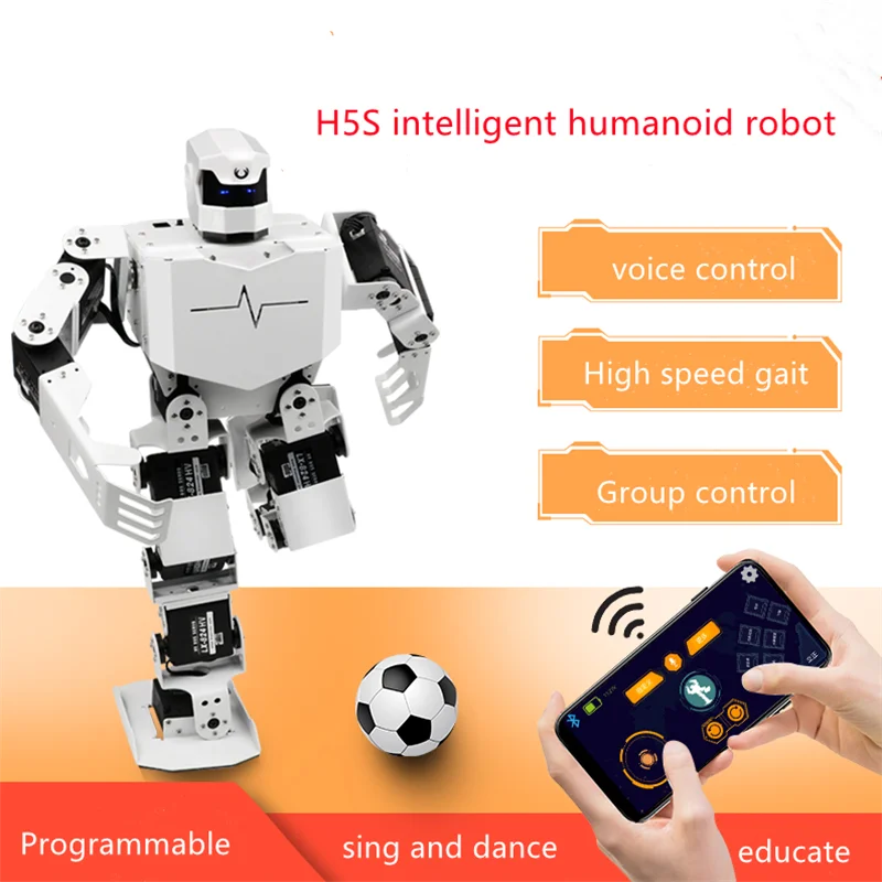 RoboSoul H5S humanoid dancing robot dancing intelligent programming education