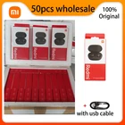 Оригинальные наушники Xiaomi Redmi Airdots 2, 50 шт.лот, беспроводные наушники, Bluetooth, управление ии, игровая гарнитура с микрофоном