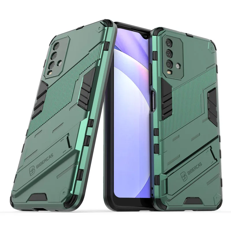 For Xiaomi Redmi 9T Case For Xiaomi Redmi 9T Cover Armor PC Shockproof Silicone TPU Protective Bumper For Redmi 9T