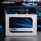 Внутренний твердотельный накопитель Crucial MX500 500 Гб 1 ТБ 2 ТБ SATA3.0 интерфейс 3D NAND SATA 2,5 дюйма SSD