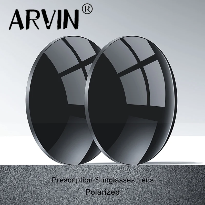 

CR-39 Resin Aspheric Pprescription Diopter Polarized Sunglasses Lens 1.56 1.61 1.67 UV400 Myopia Optical Glasses Lenses