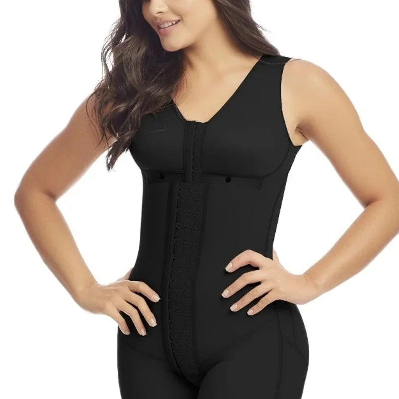 Shapewear Women Corset Thigh Trimmer Hook And Eye Closure Adjustable Breast Support Skims Kim Kardashian Fajas Colombianas
