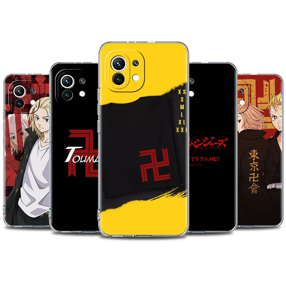 

Tokyo Revengers Logo Matte TPU Phone Case For Xiaomi Poco X3 NFC F2 Pro 5G M3 F3 GT Fundas for Mi Pocophone F1 X3 GT Back Cover