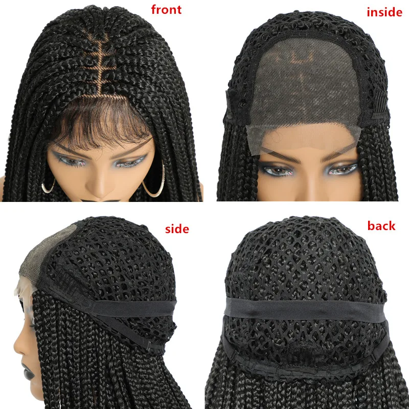 Hywamply 30 дюймовый сверхдлинный синтетический кружевной передний Плетеный парик 3s