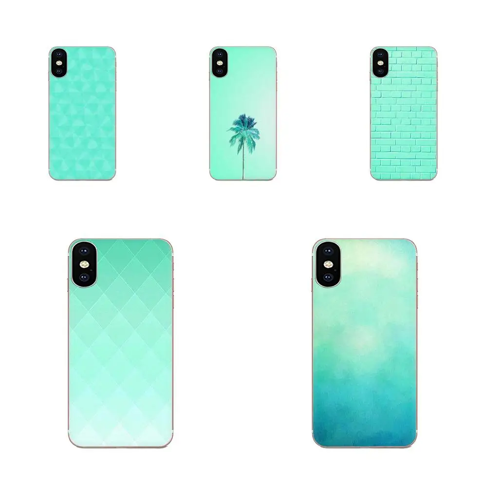 Чехол для телефона с индивидуальным принтом мятно-зеленого цвета Sony Xperia Z Z1 Z2 Z3 Z4 Z5