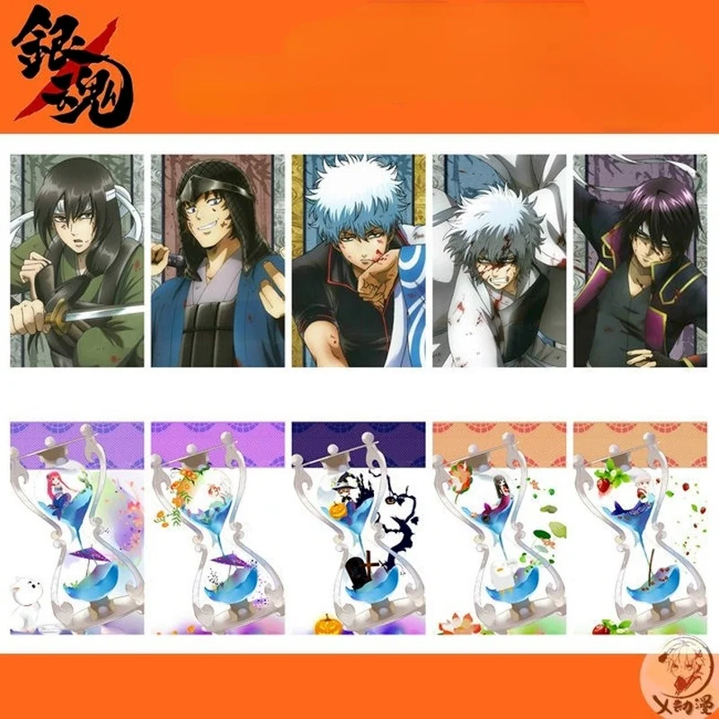 

Декоративная наклейка GINTAMA, Мультяшные милые наклейки для карт, наклейка с именем, товары для студентов и офиса, наклейки для детей