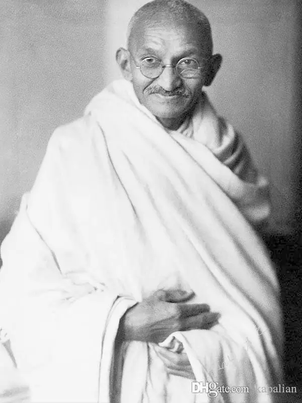 Постер Mohandas Karamchand Gandhi Художественная печать фото бумага настенное искусство