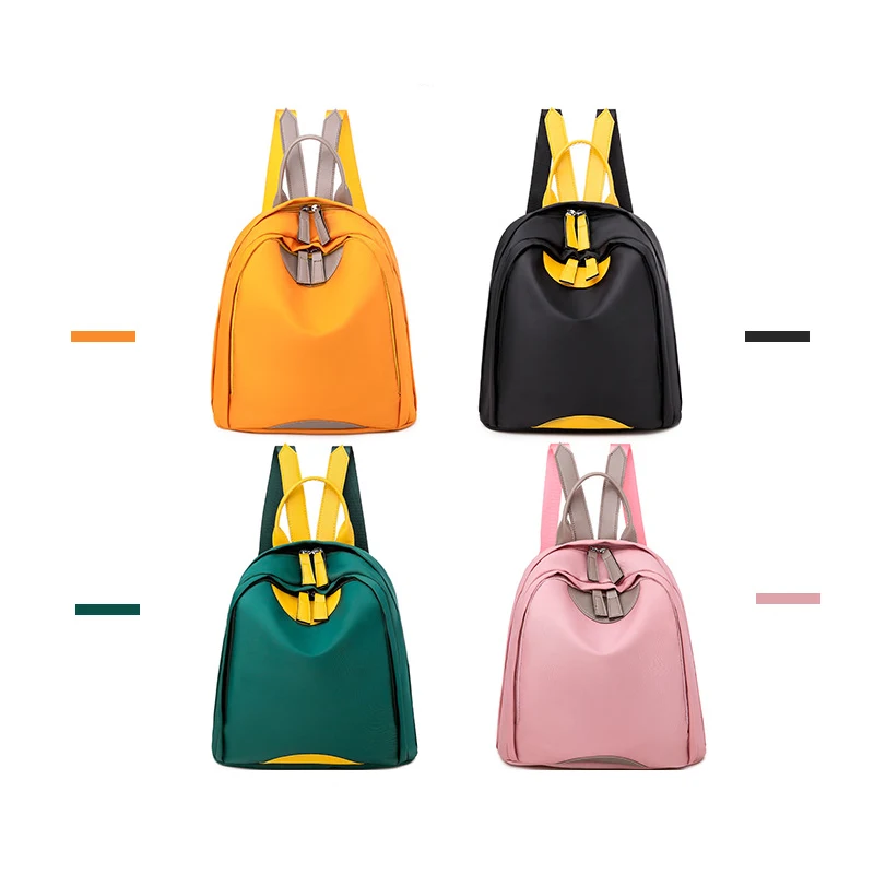 

2020 Fashion Casual Women Backpack College Style Bag Pack Girls Waterproof Solid Color School Bag Mori Cute School Bag for Girl