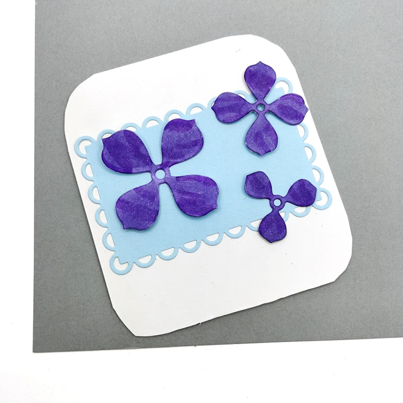 Julyarts 3Pcs Flowers 2019 New Cut Dies Scrapbooking Photo Album Paper Crafts Embossing Folders Invitation Greeting Card Making | Дом и сад