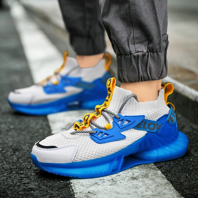 

Кроссовки LEIXAG мужские спортивные, дышащие сетчатые, для бега, тренировок в тренажерном зале, спортивная обувь