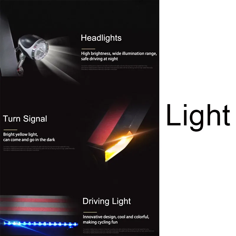 

48v500w x48 Electric Scooter with seat Over than 100km No tax foldable hoverboard new 48v 26a e scooter electric kick scooter