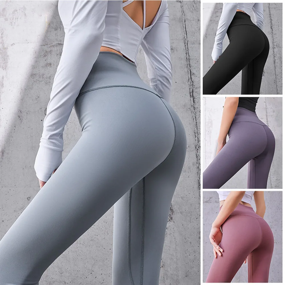 

Women High Waist Leggings Women Yoga Squat Proof Leggings Tummy Control Workout Leggings Stretch Tight