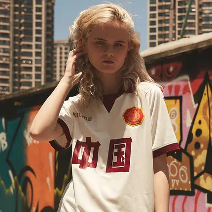 White(no number) KELME Франция Home Away Футбол Культурный рубашка 3781001 - Цвет: White(no number)