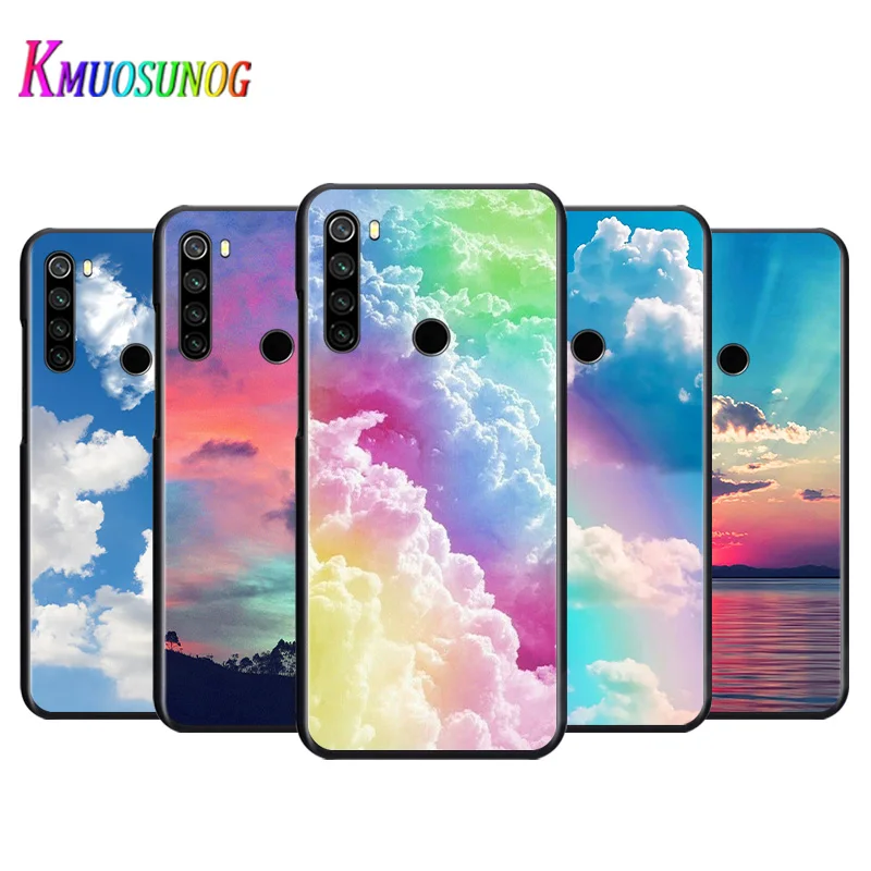 

Romantic pink clouds sky art For Xiaomi Redmi Note 4 4X 5 5A 6 7 8 8T 9S/T 10 10S 5G Global version Por Max Phone Case
