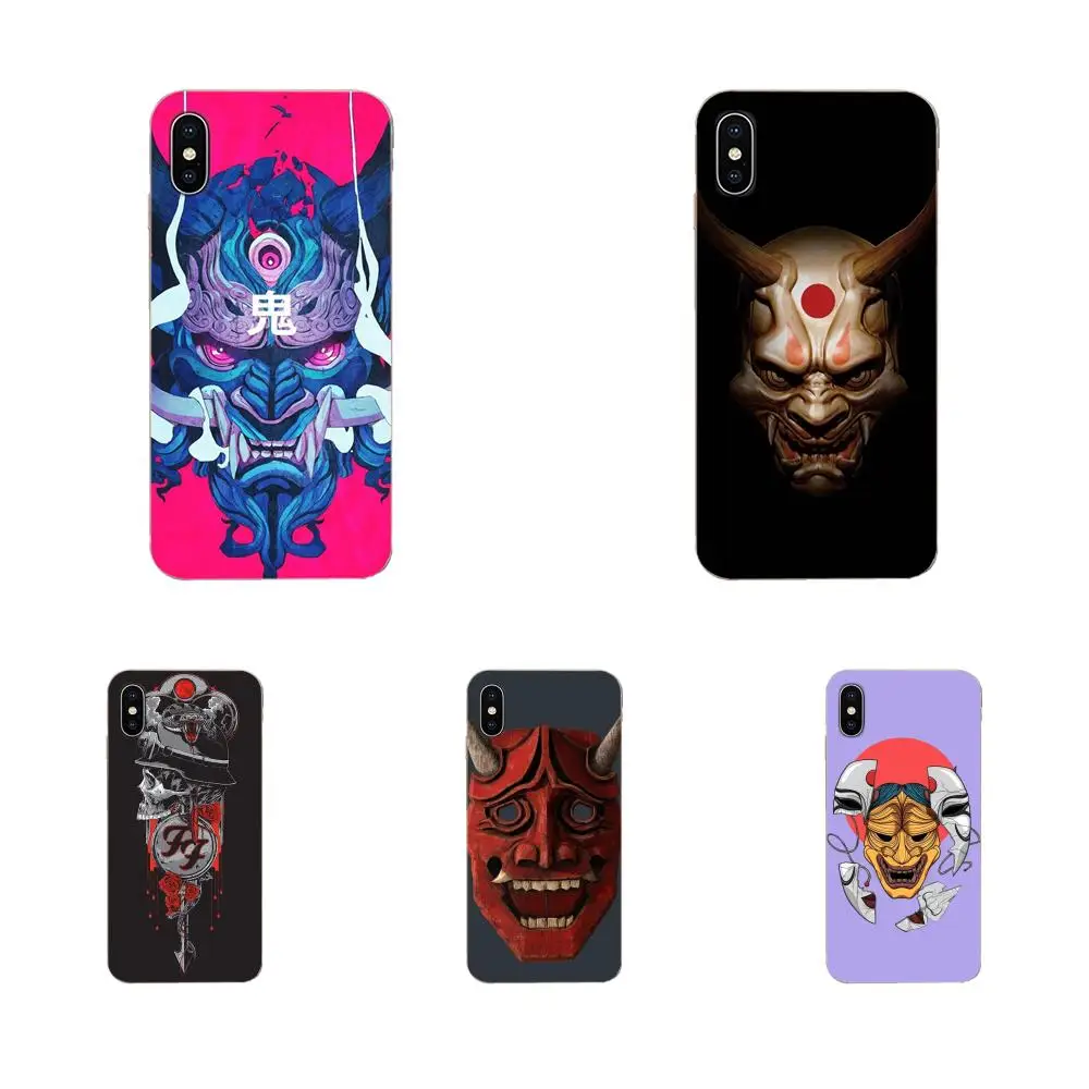 Hannya маска демона для LG K50 Q6 Q7 Q8 Q60 X Power 2 3 Nexus 5 5X V10 V20 V30 V40 Q стилус мягкий | Бамперы -4001000077257
