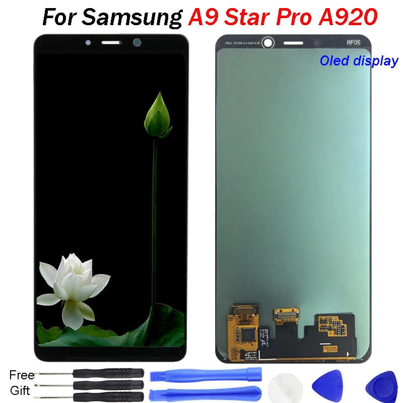 Для SAMSUNG Galaxy A9 Star Pro ЖК дисплей OLED сенсорный экран A9S A920F Дисплей для 2018