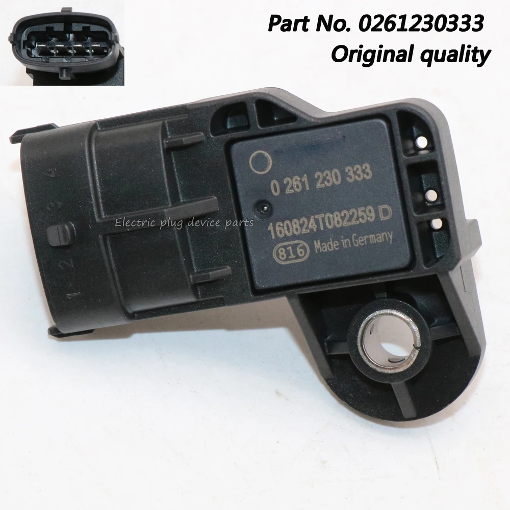 Датчик атмосферного давления коллектора OEM 0261230333 MAP для Ford Focus F-150 Fiesta MK6 MK3 Escape CV2A-9F479-AA 0261230334.