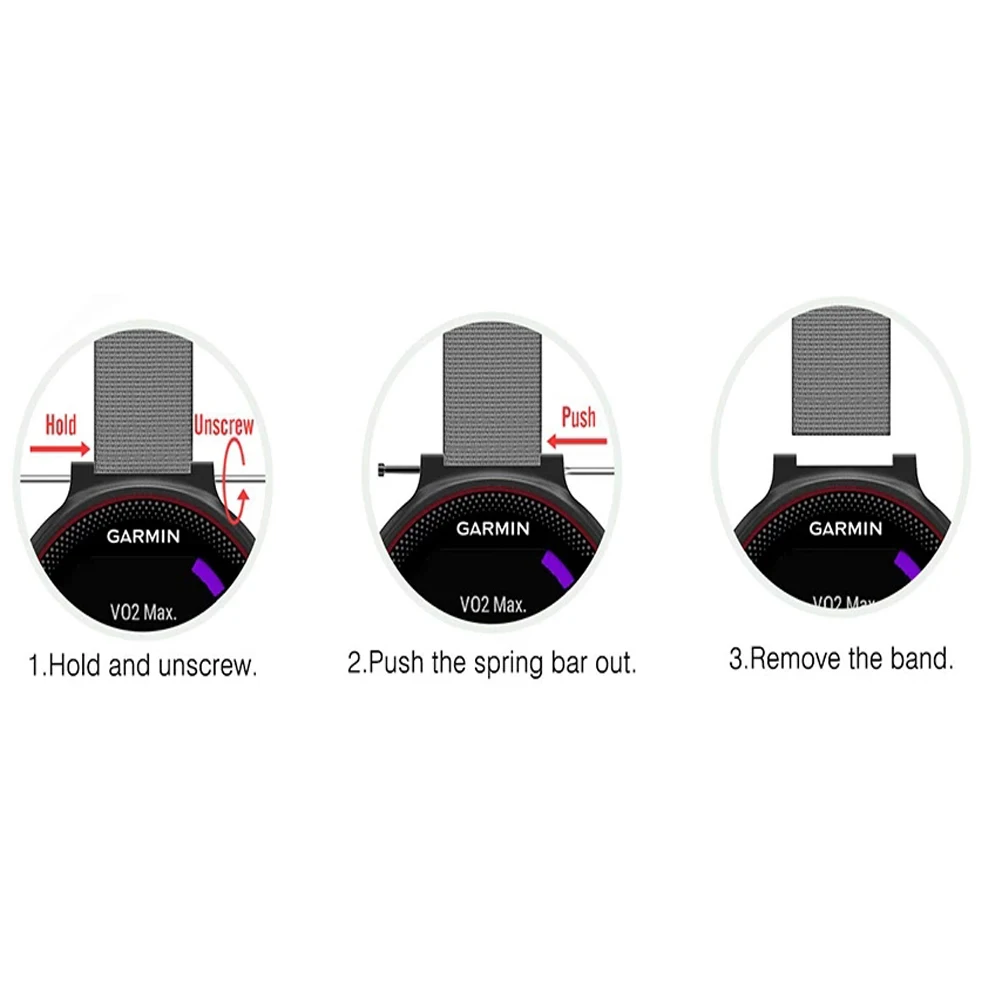 

For Garmin Forerunner 220 230 235 630 620 735XT Nylon Canvas Band Smart Watch Wrist Bracelet Replace Sports Wristband New Strap