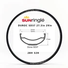 Sunringle sun DUROC SD37 27,5 29 дюймов горная бескамерная розетка обод Am  Fr  Dh 28 32H ободок 37 мм ширина из алюминия