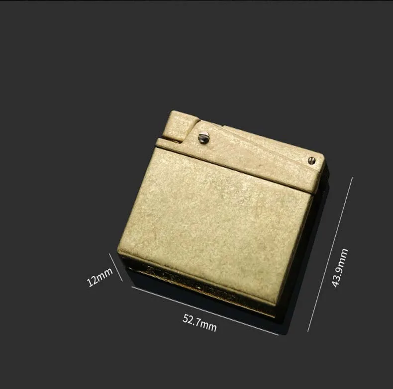 Аксессуары для сигарет креативные винтажные зажигалки Золотая Бутановая