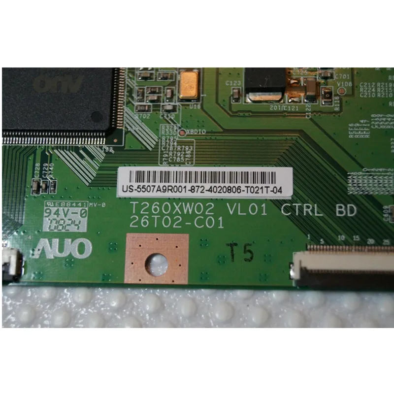 

T-CON LVDS 26T02-C01 T260XW02 VL01 FOR SAMSUNG LE26A457C1D TV