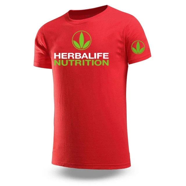 Футболка Herbalife Nutrition мужская с коротким рукавом Модная хлопковая рубашка