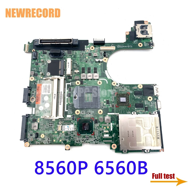 NEWRECORD 646967-001 For HP EliteBook 8560P 6560B HD 6470M QM67 DDR3 Laptop Motherboard