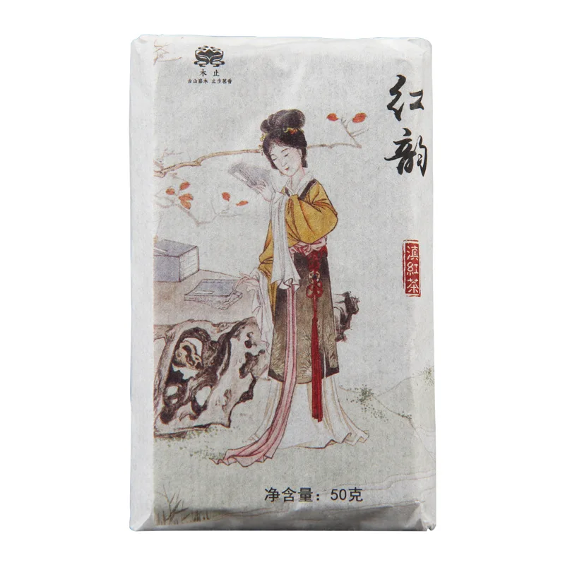 

Yunnan black tea, floral honey flavor, Fengqing black tea, early spring, red rhyme, Yunnan red tea brick, dense flavor, 50g