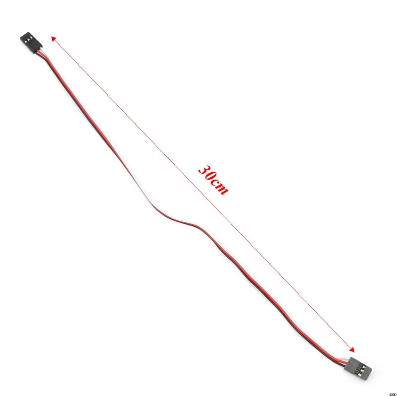 

10pcs 50-300mm Male a male Quadcopter Servo Extension Manche FOR JR Wire Cable
