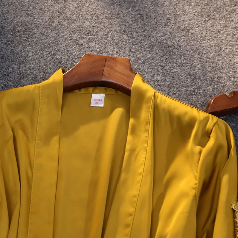 Summer New 5 Pcs Suit Women Pajamas With Chest Pad Lace Sexy Pijama Soft Touch Sleepwear