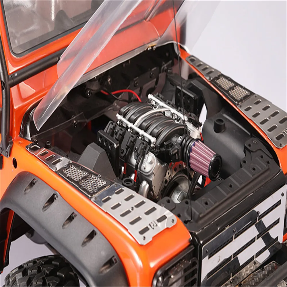 LS3 V8 6.2L двигатель общего назначения 1/10 Trx4 Defender SCX10 D90/110/130/с охлаждающим